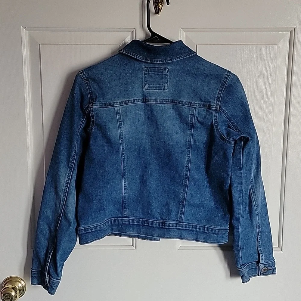 Girls SO, Jean jacket, XL(14-16).Like new.